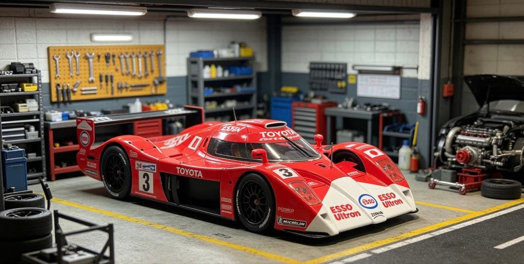 TAMIYA製　TOYOTA GT-One TS020 完成品