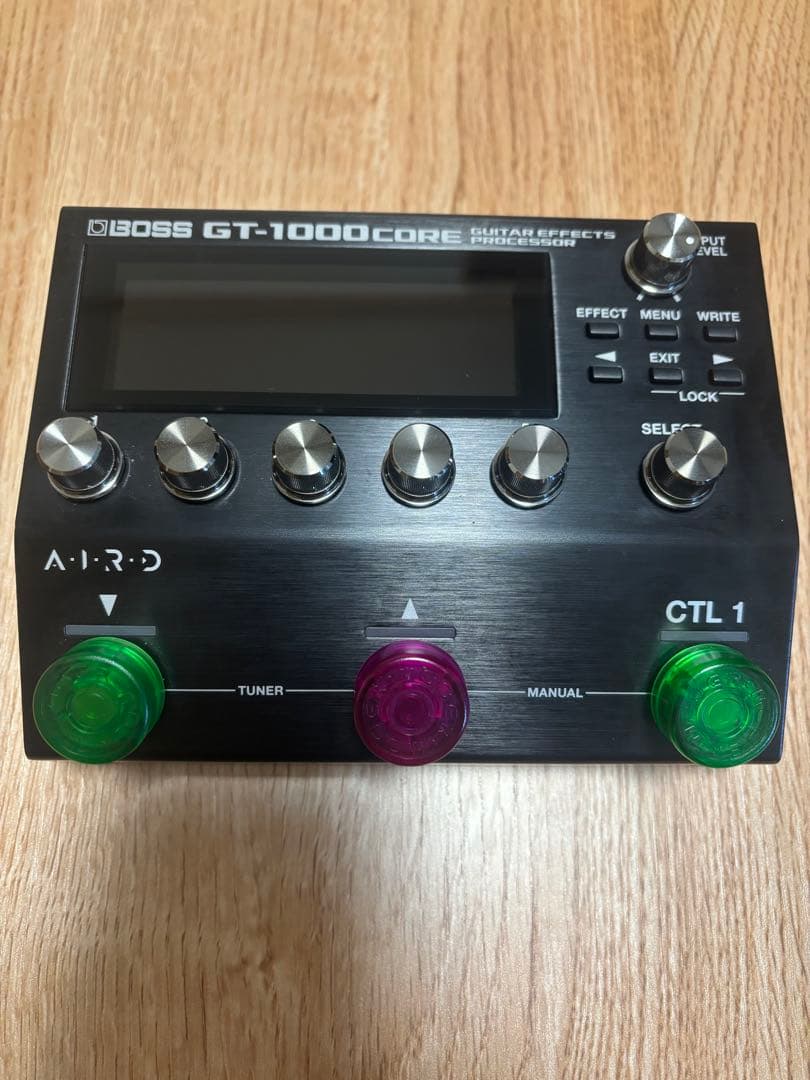 BOSS GT-1000 CORE マルチエフェクター　オヤイデDCケーブルなど
