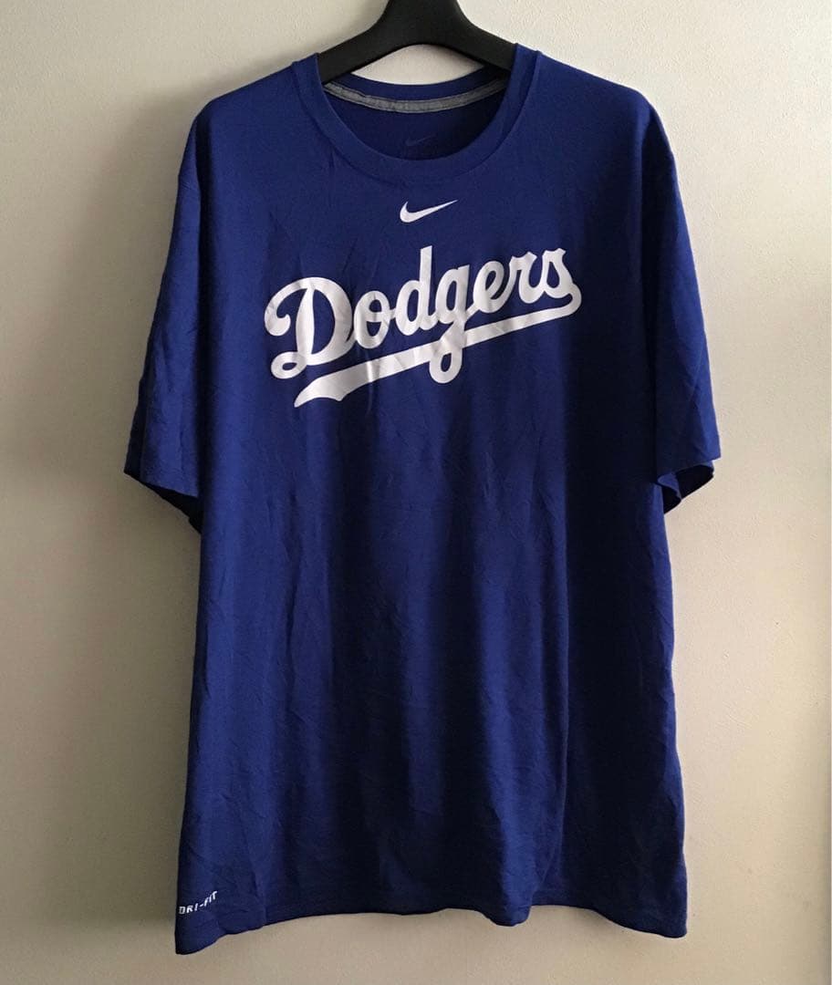 早い者勝ち　ナイキ　ドジャース　Tシャツ　XLサイズ　大谷選手