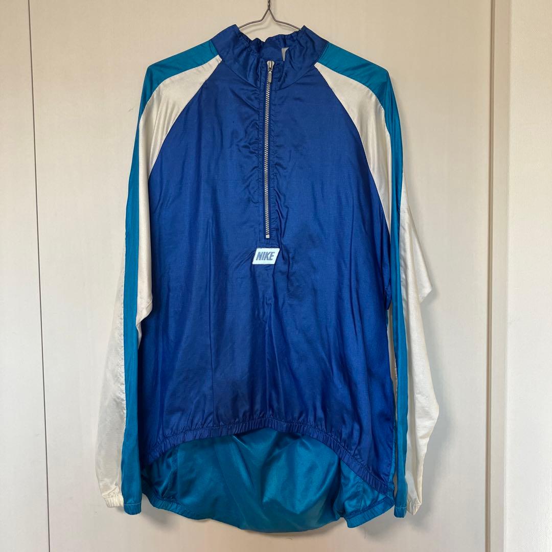 ビンテージ80s NIKE サイクリング ジャケット サイズL ゴツナイキ
