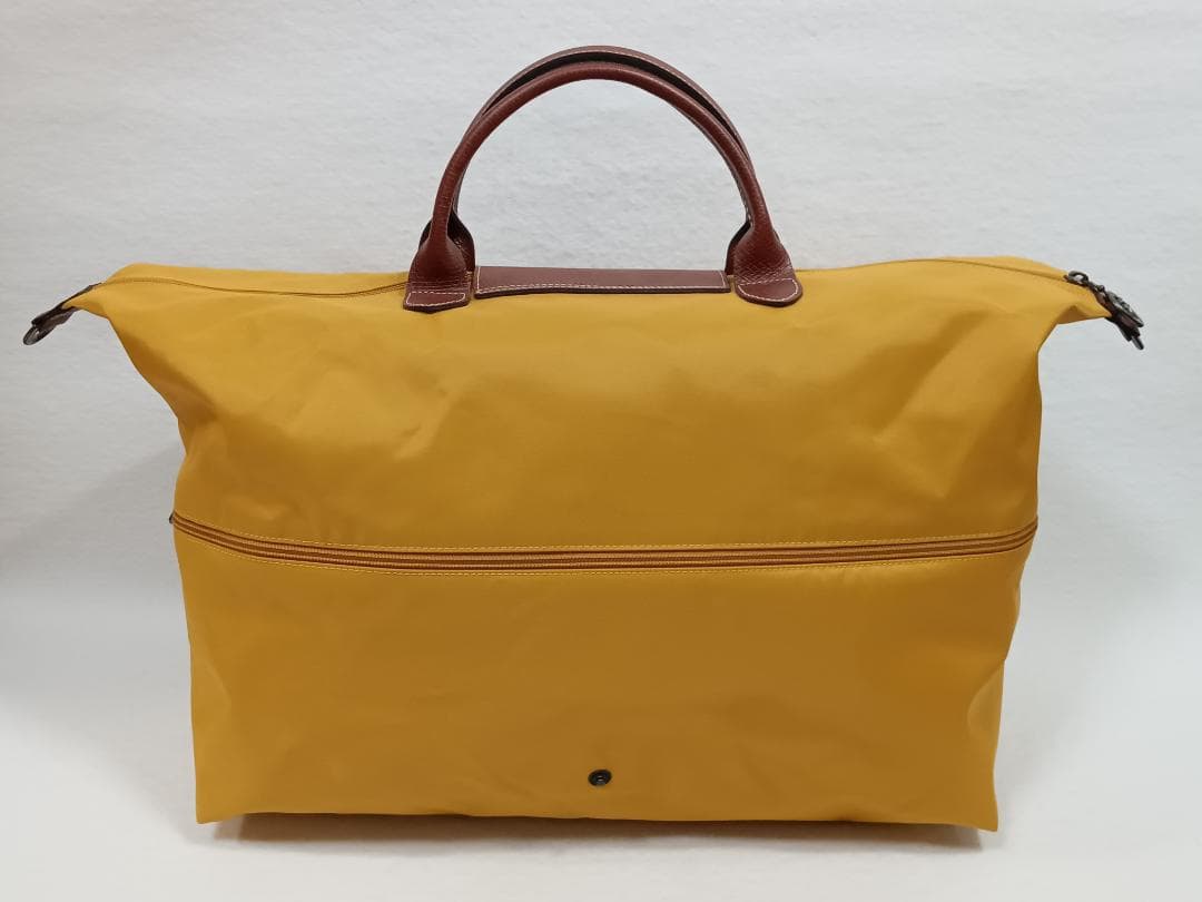 未使用　LONGCHAMP　２WAY拡張式　ボストンバッグ　トラベルバッグ