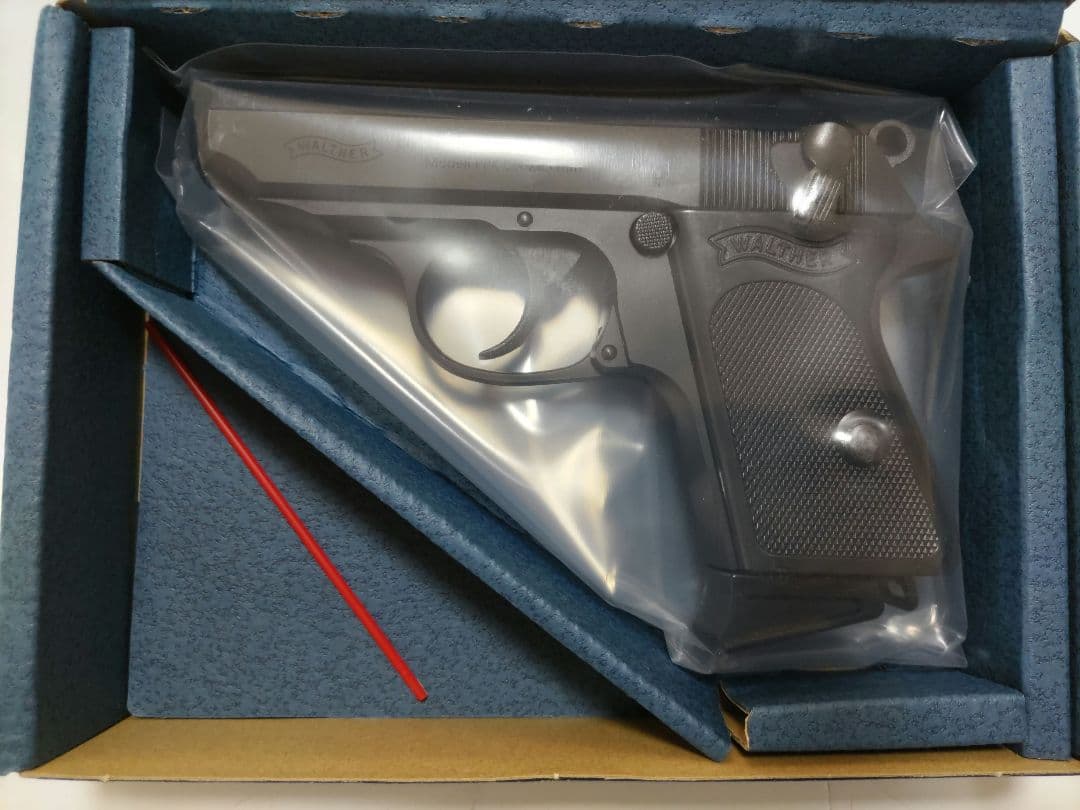 新品未使用品　マルゼン　ワルサーPPK ブラックモデル ガスブローバック 最新版