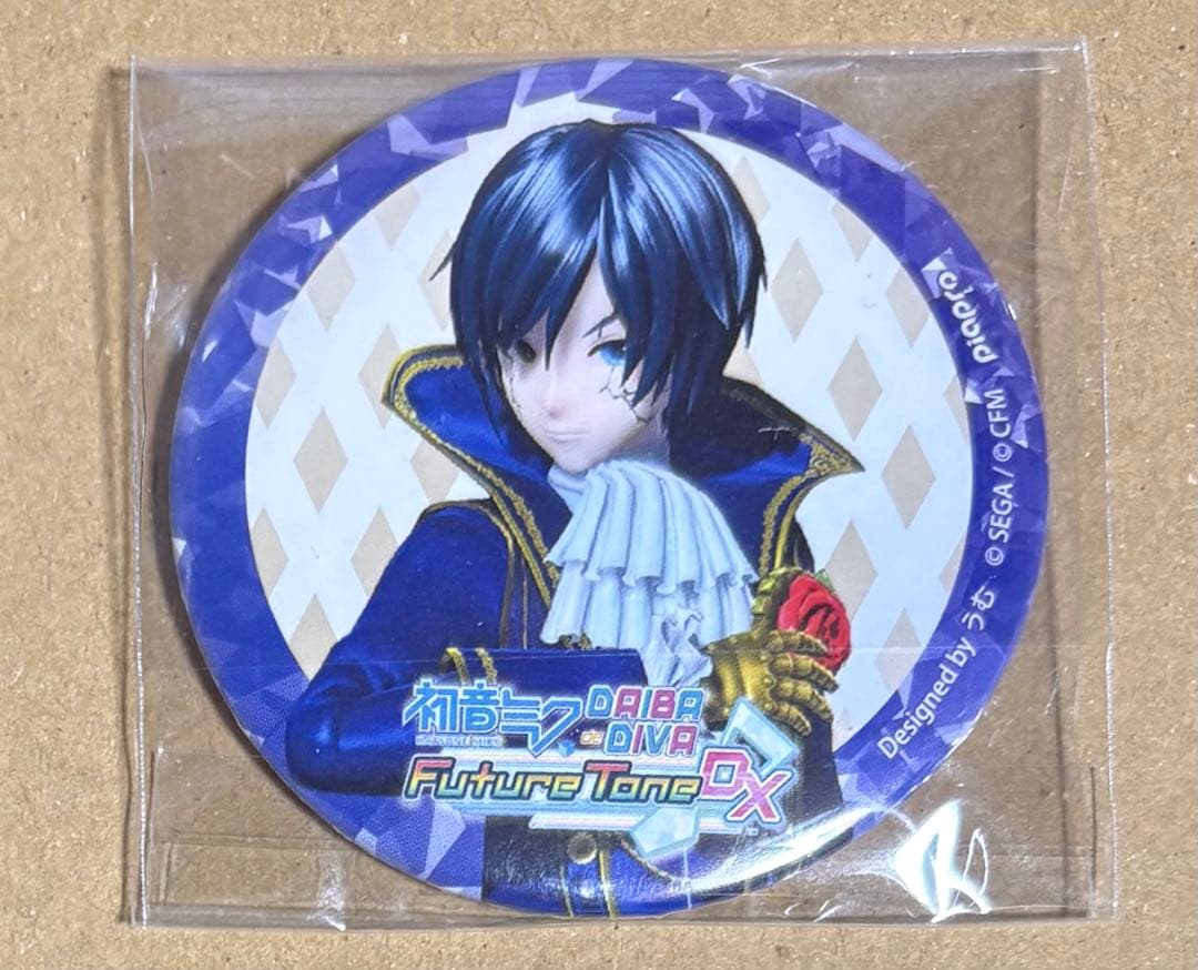 project DIVA KAITO レクイエム　缶バッジ