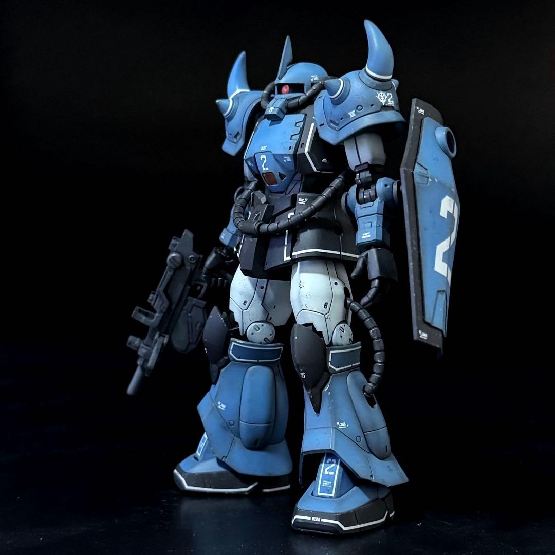 HG 1/144 プロトタイプグフ(機動実証機 ブルーカラーVer．）完成品