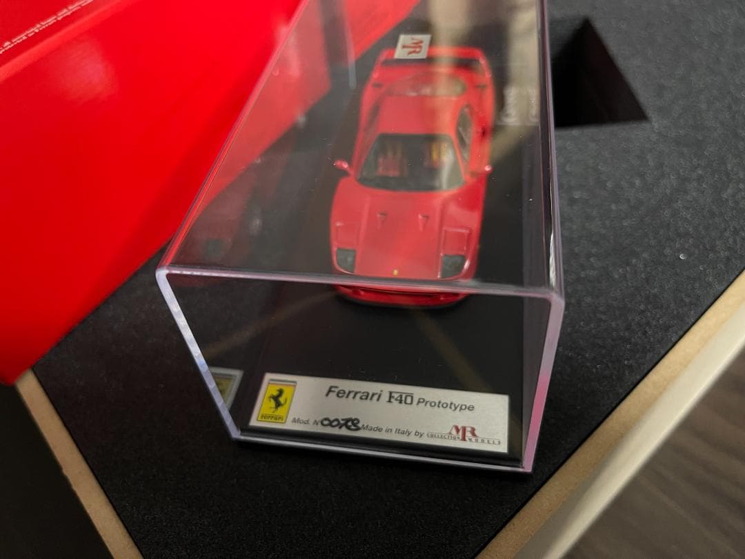【限定】フェラーリF40　Prototype　ミニチュアカーコレクション1/43
