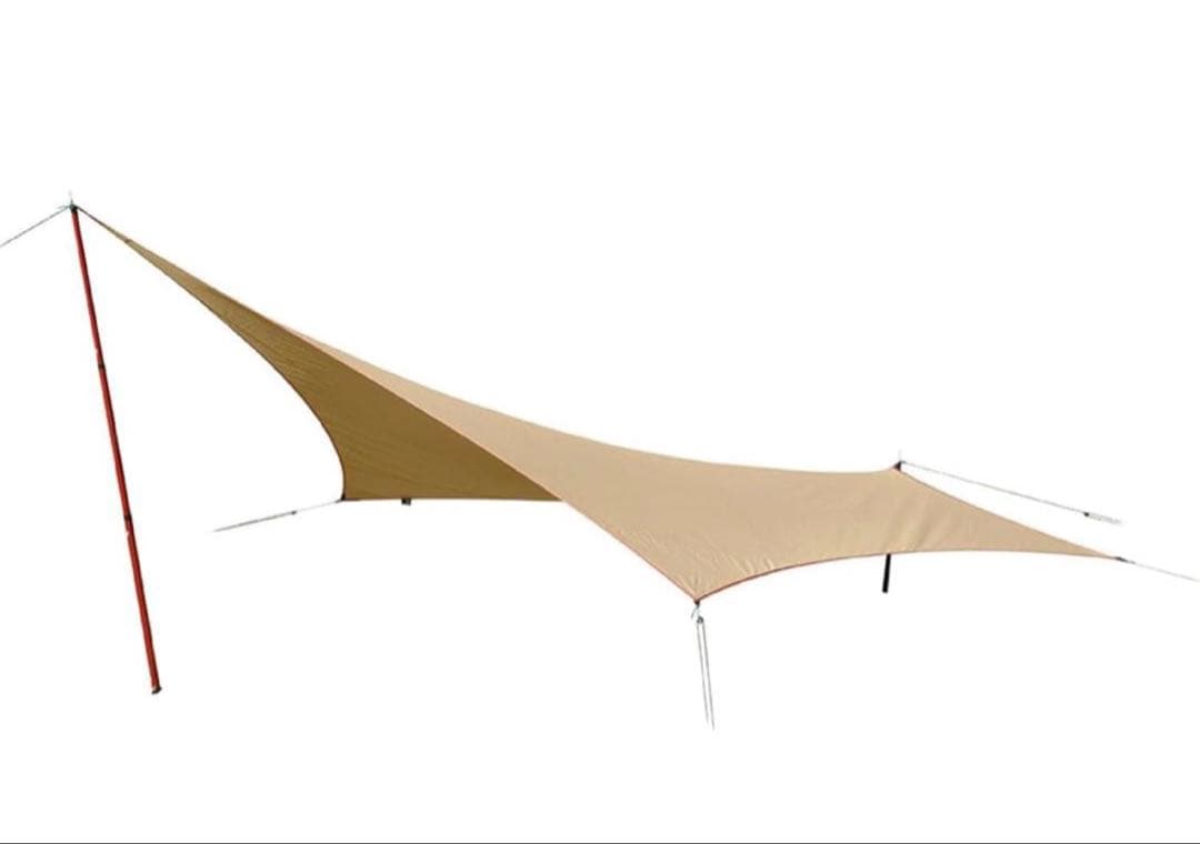 【ガイロープなし】Musasabi-Wing 13ftTC'TAKIBI'タープ