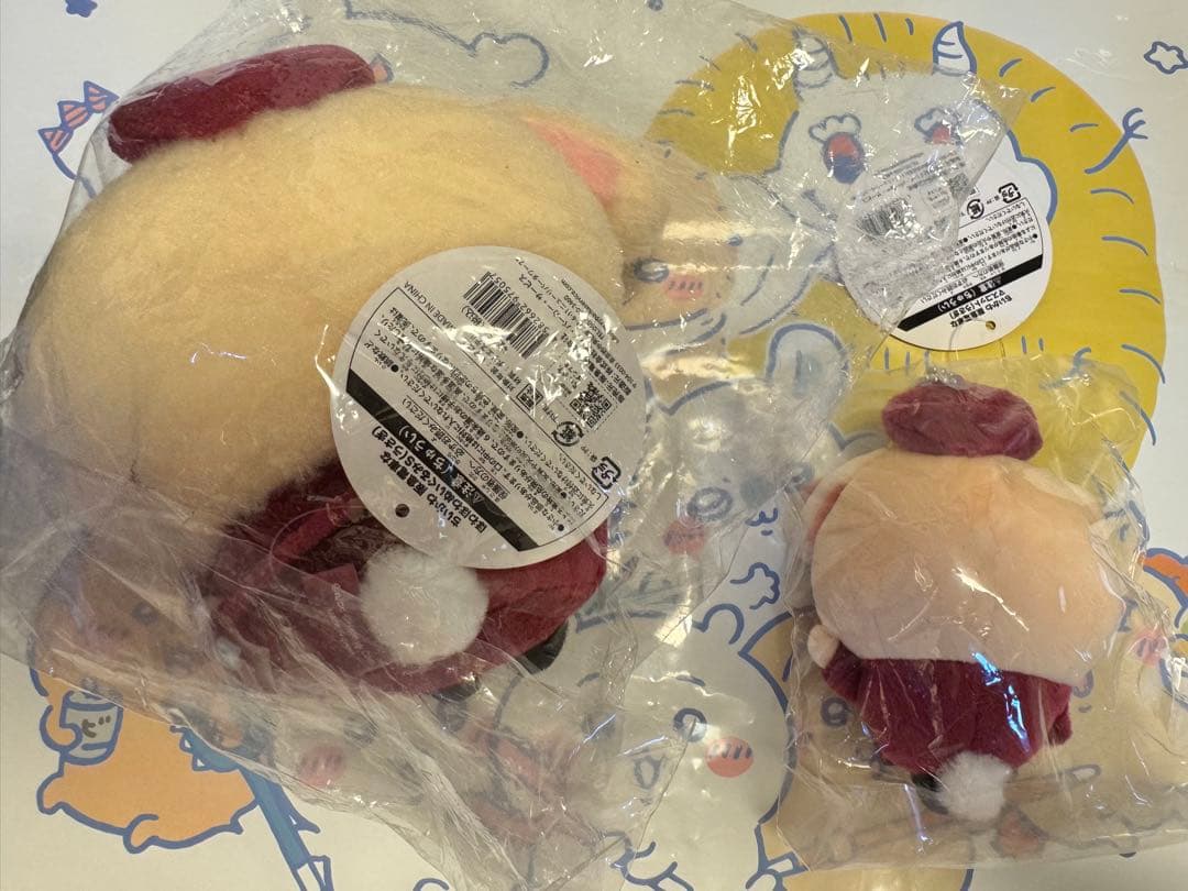 ちいかわ　阪急電車なぬいぐるみS マスコット　2点セット