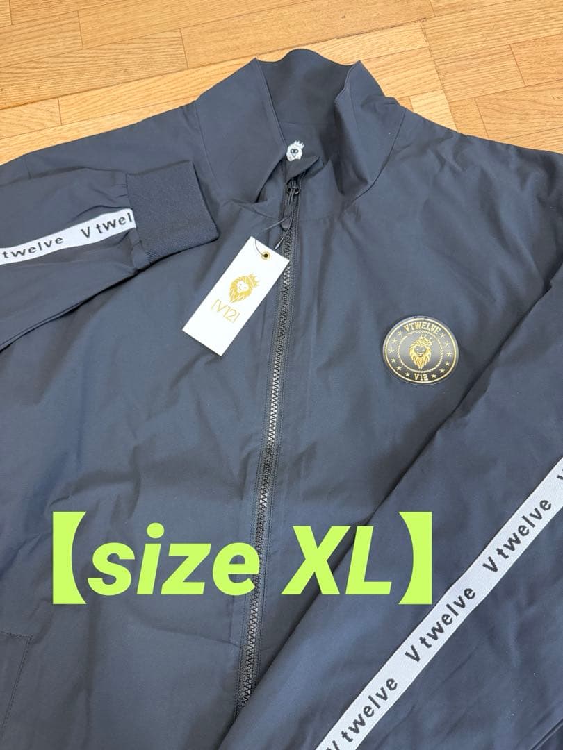 新品正規品【V12/XL】TAPE JKTナイロンジャケットブルゾン撥水防風