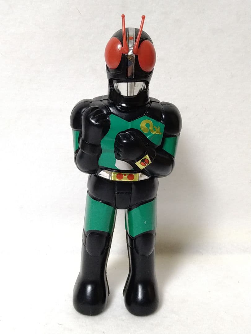 当時物 サンスター こどもシャンプー 仮面ライダーBLACK RX ソフビ