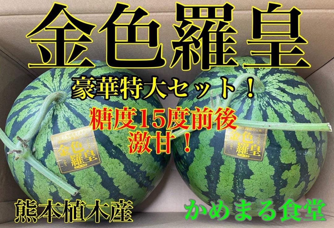 ブラックストーン　金色羅皇6L2玉セット