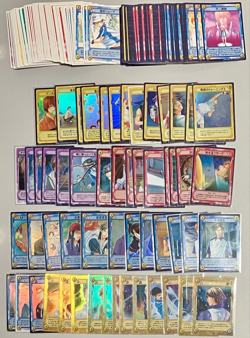 テニスの王子様 TCG トレーディングカードまとめ売り 207枚
