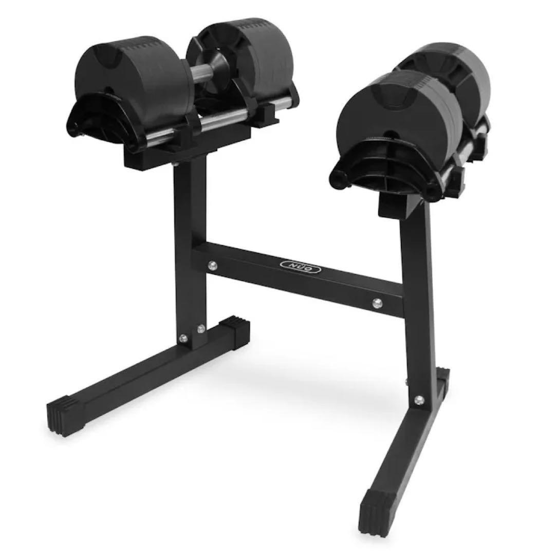 フレックスベル 可変式ダンベル 36kg スタンド(ブラック) ベンチセット