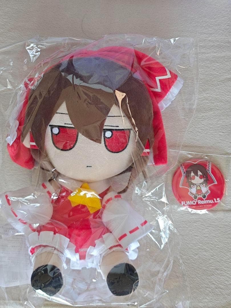 gift　博麗霊夢 ふもふも れいむ そのいってんご　ぬいぐるみ 1.5