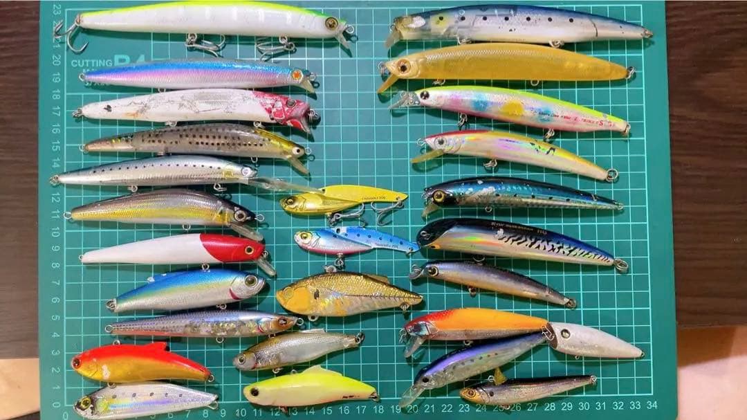 シーバスルアー　大量27個☆早い者勝ち☆処分品☆釣り引退☆まとめ売り☆投げ売り