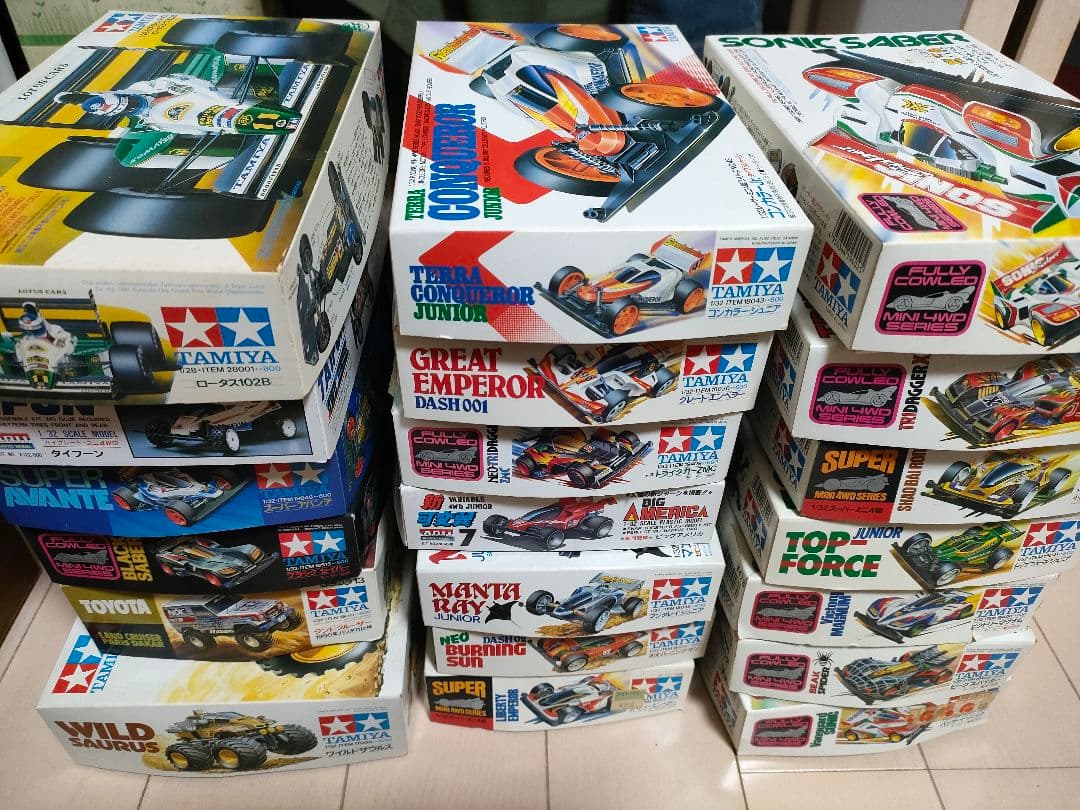【空箱あり注意】ミニ四駆ジャンク　まとめ売り