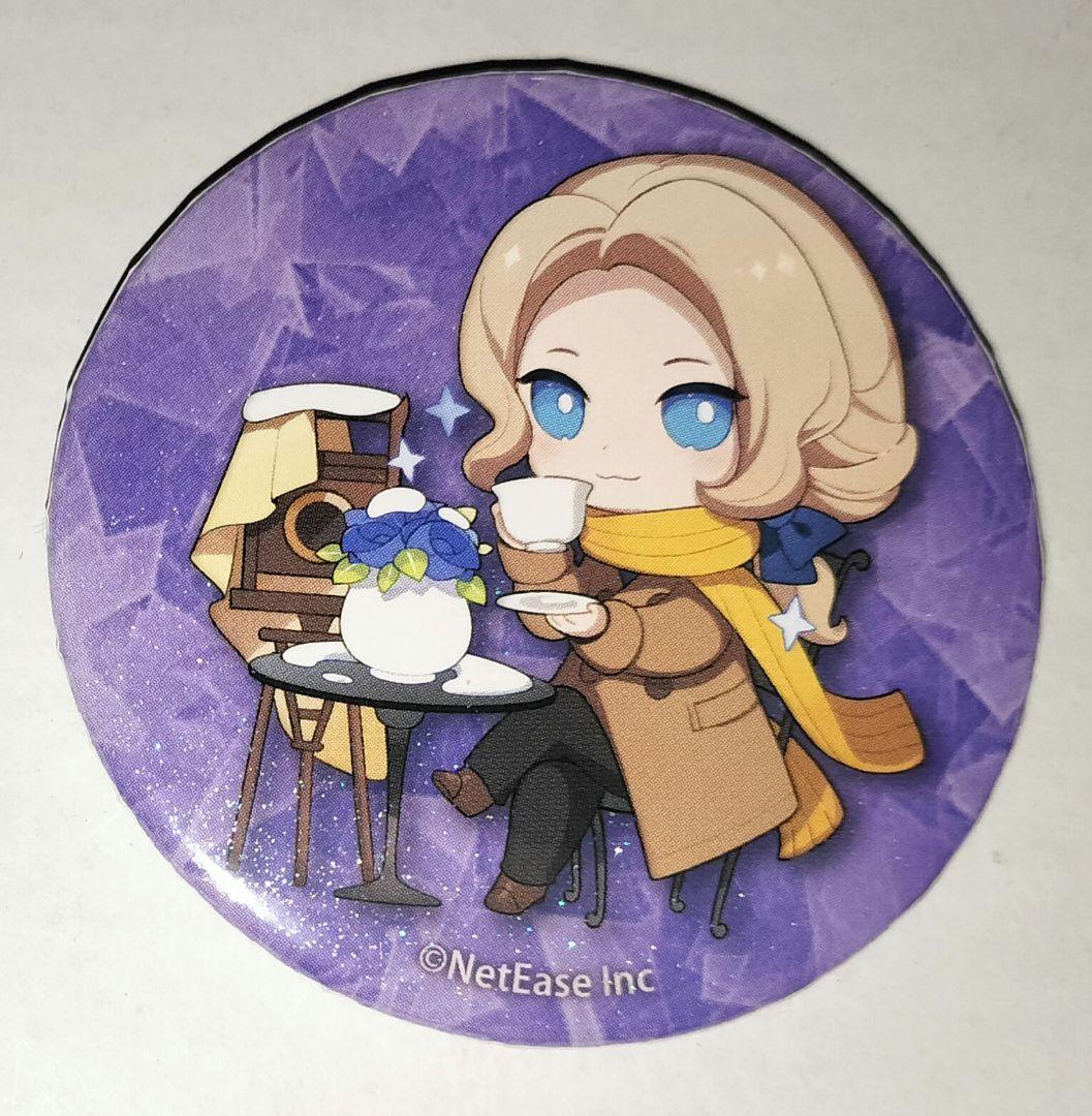 IdentityV 第五人格 写真家 ジョゼフ 缶バッジ ウィンターカフェ
