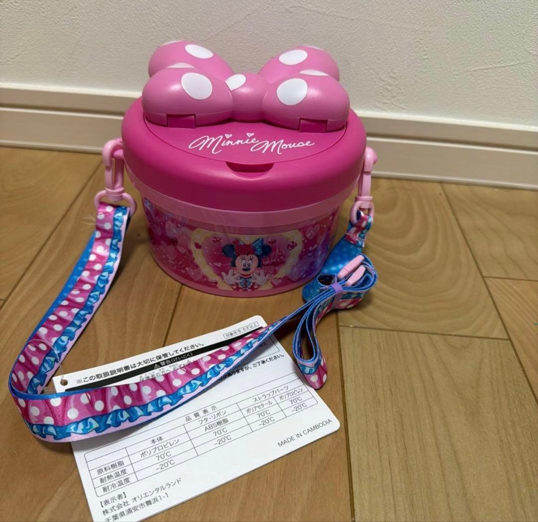 パルパルーザ　ミニーマウス　ポップコーンバケット　新品未使用タグ付き　ミニパル