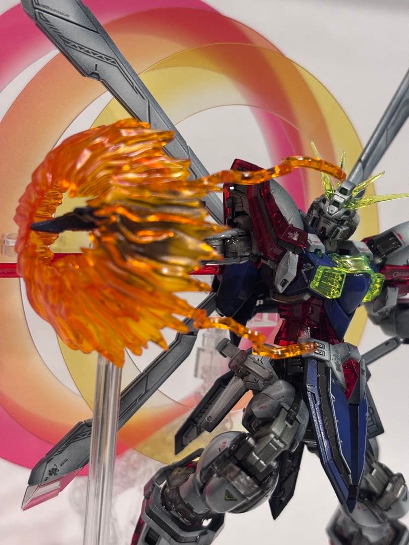 【1/25まで限界値引き！】RGゴッドガンダム+風雲再起セット全塗装完成品
