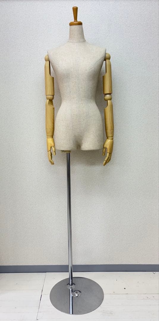 可動マネキン 布製ボディ 金属製アーム　女性　9号