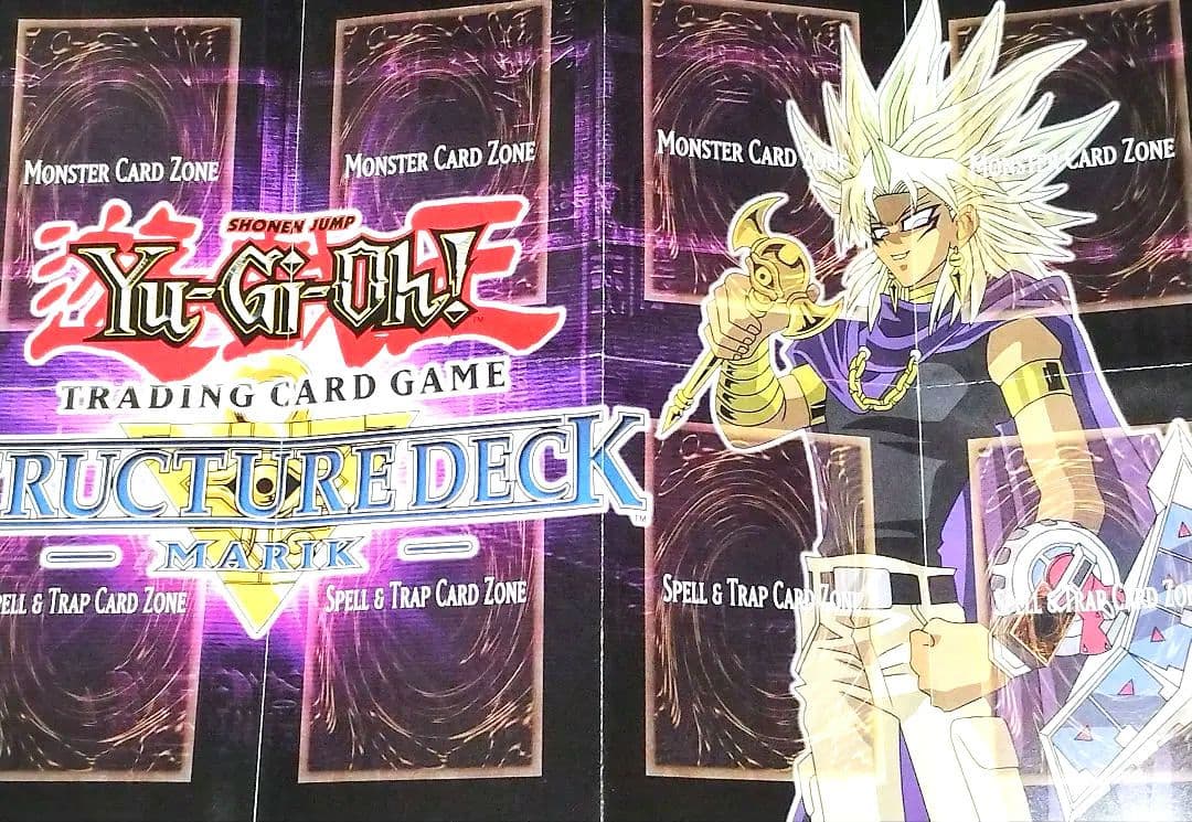 【超希少&新品未使用】遊戯王　米版　ストラクチャーデッキ　マリク　プレイシート