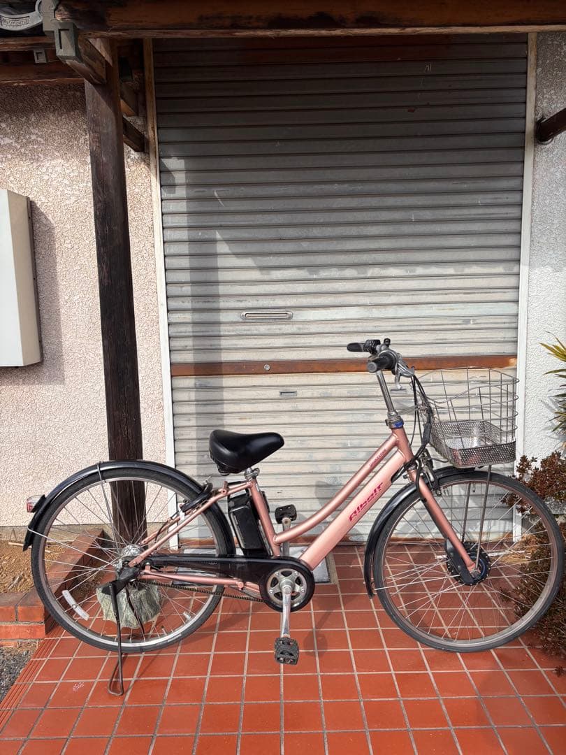 実働車　アルベルトe 電動自転車　BRIDGESTONE