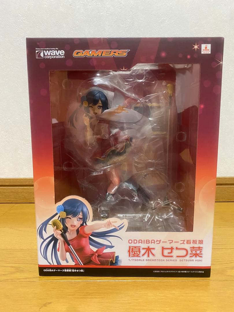 め*す様 未開封品　ODAIBAゲーマーズ看板娘　優木せつ菜　1/7 フィギュア