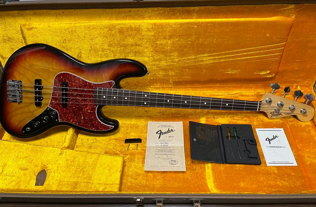 【レア】Fender Custom Shop Jazz Bassアッシュ・ローズ