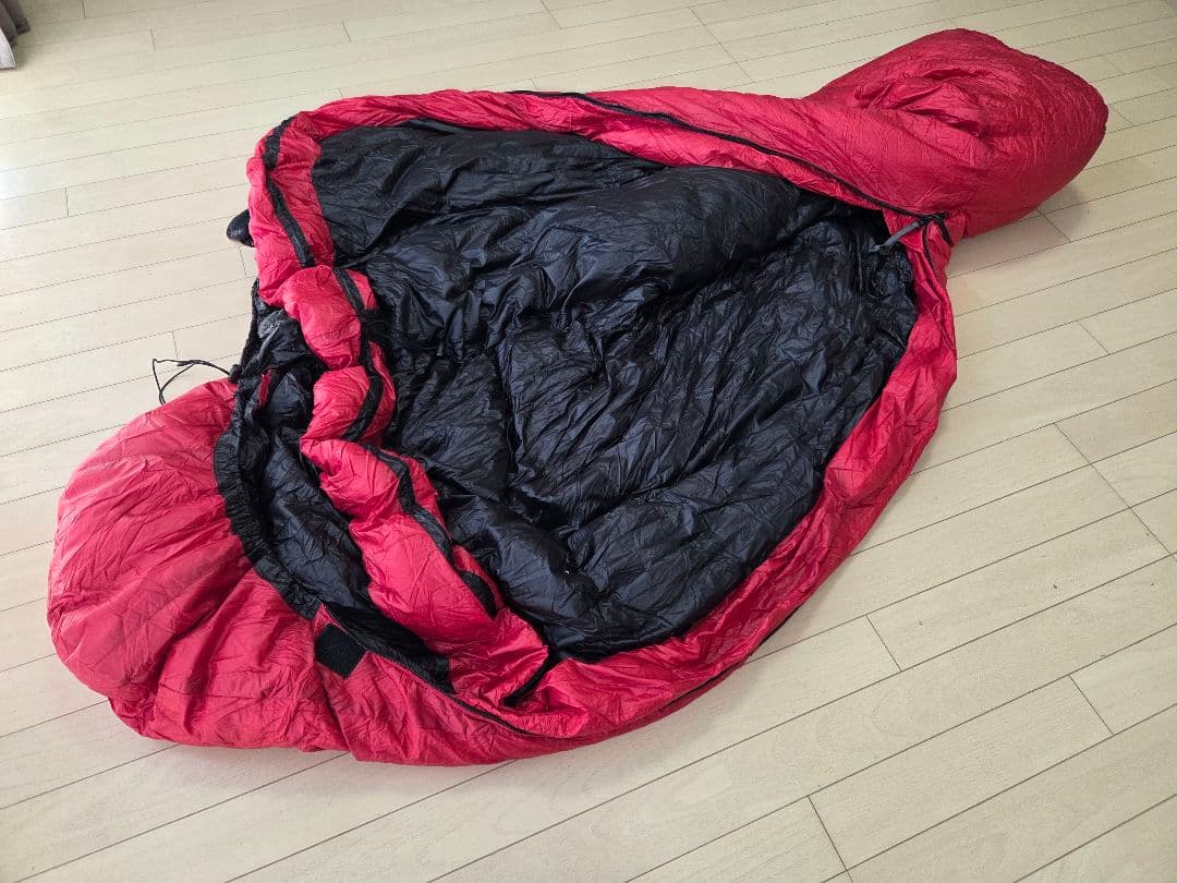【美品】 イスカ Air 810 EX short ダウンシュラフ