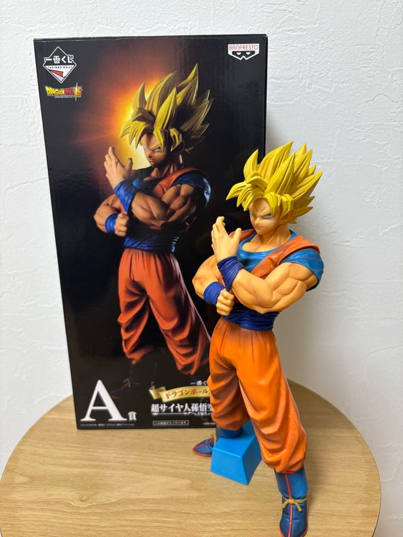 ドラゴンボールメモリーズ1番くじラストワン賞ベジータ A賞超サイヤ人孫悟空セット