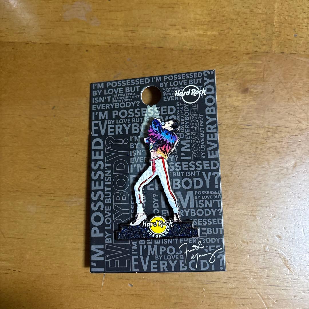 ハードロックカフェ 横浜店限定 ピンバッジ フレディマーキュリー 2022