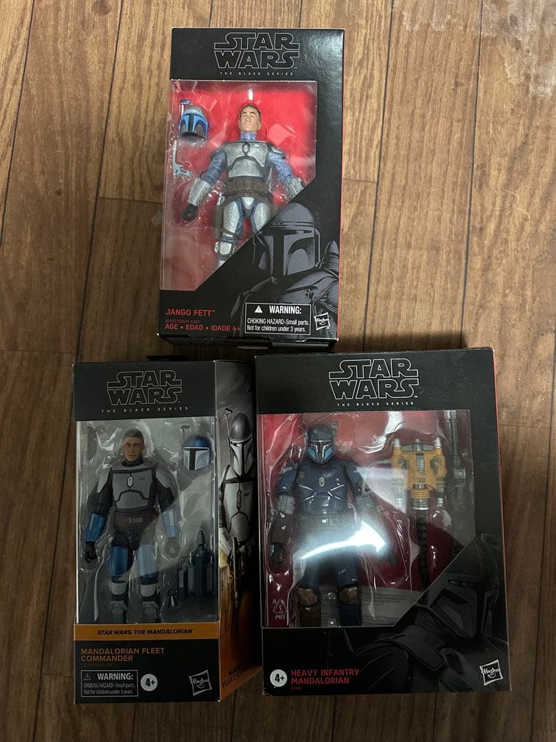 スターウォーズ ブラックシリーズ マンダロリア 3点セット