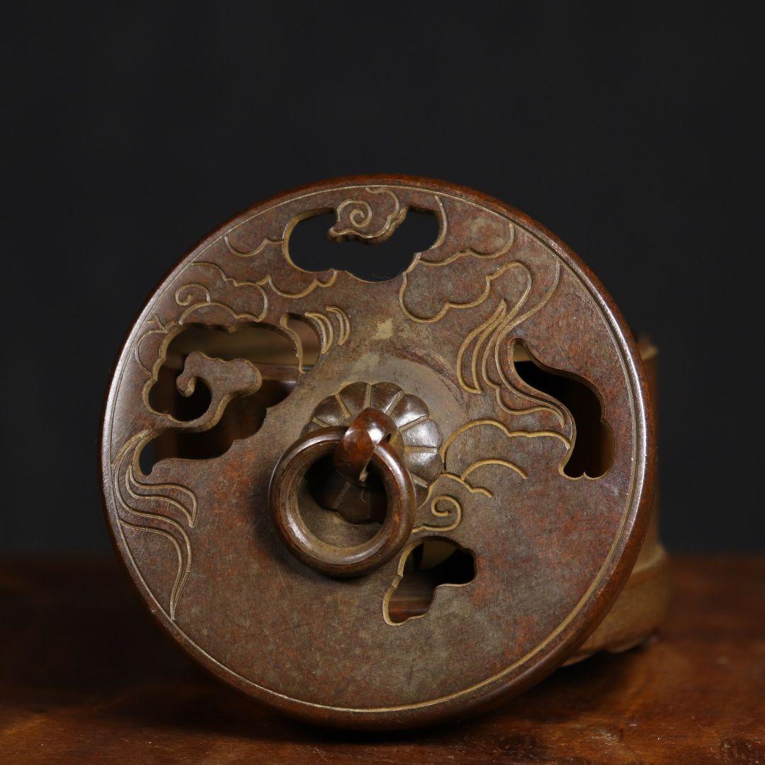 香炉 家庭用盤香炉 室内香炉 檀香炉 銅製品 装飾品 工芸品 置物