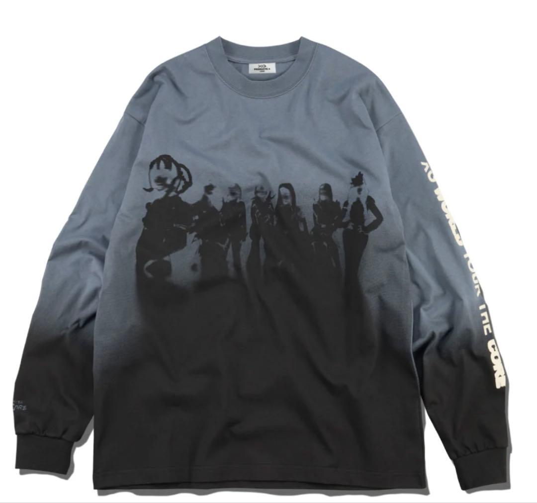【新品未使用(手元有)】XG THE CORE ロングスリーブT GRAY L