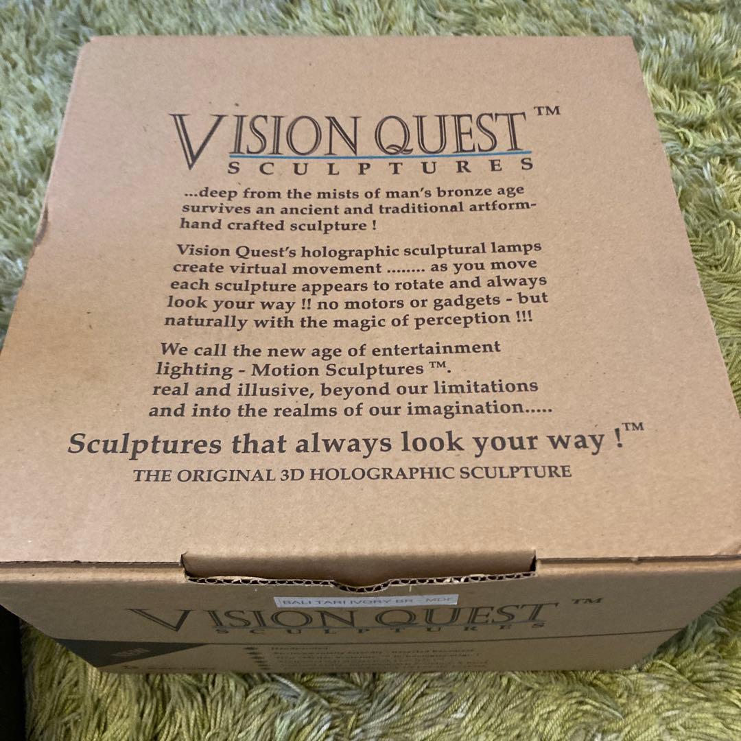 値下げバリ島土産：Vision Quest ホログラフィック彫刻照明
