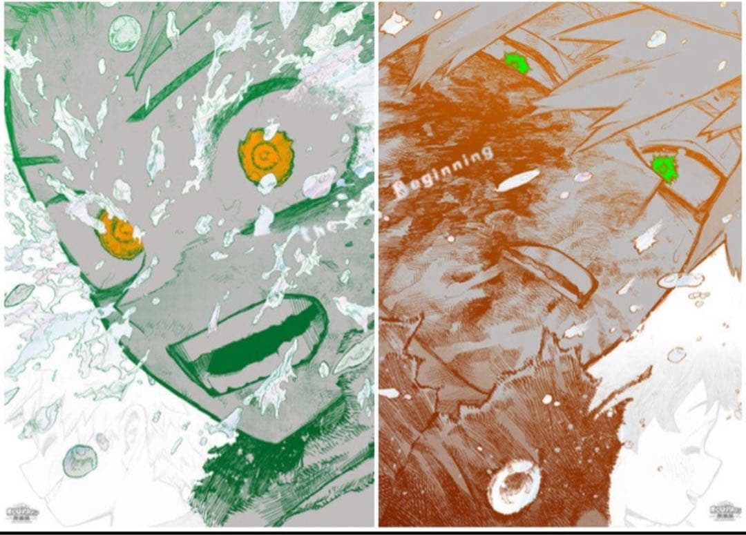 僕のヒーローアカデミア 原画展 A2アートポスター The Beginning