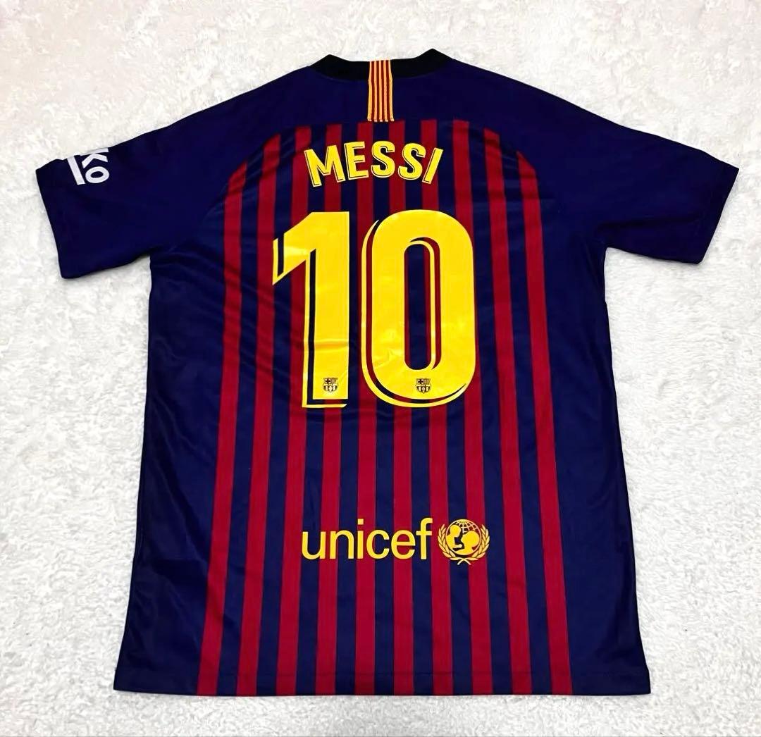 ナイキNIKE FC Barcelona Messiメッシ　ユニフォーム2018