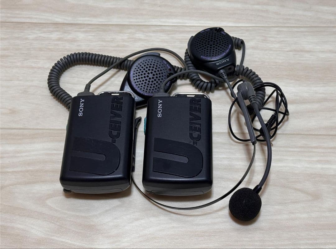 SONY トランシーバー 2台セット UHF TRANCEIVER