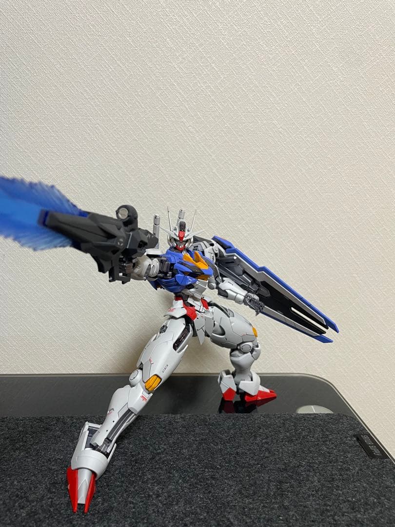 ガンダムエアリアル 1/100 改修全塗装済み完成品 フルメカニクス水星の魔女