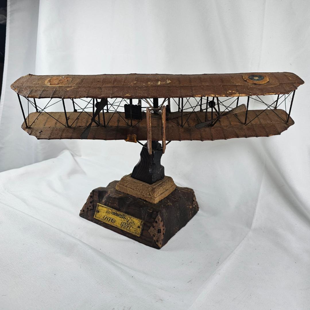 希少 ライトフライヤー号 1903 飛行機 オブジェ ヴィンテージ 航空機 模型