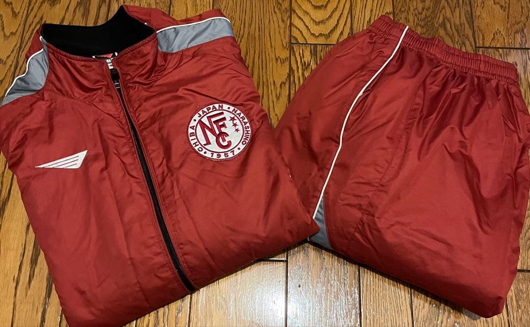 習志野高校 サッカー ウィンドブレーカー上下セット ペナルティ XOサイズ