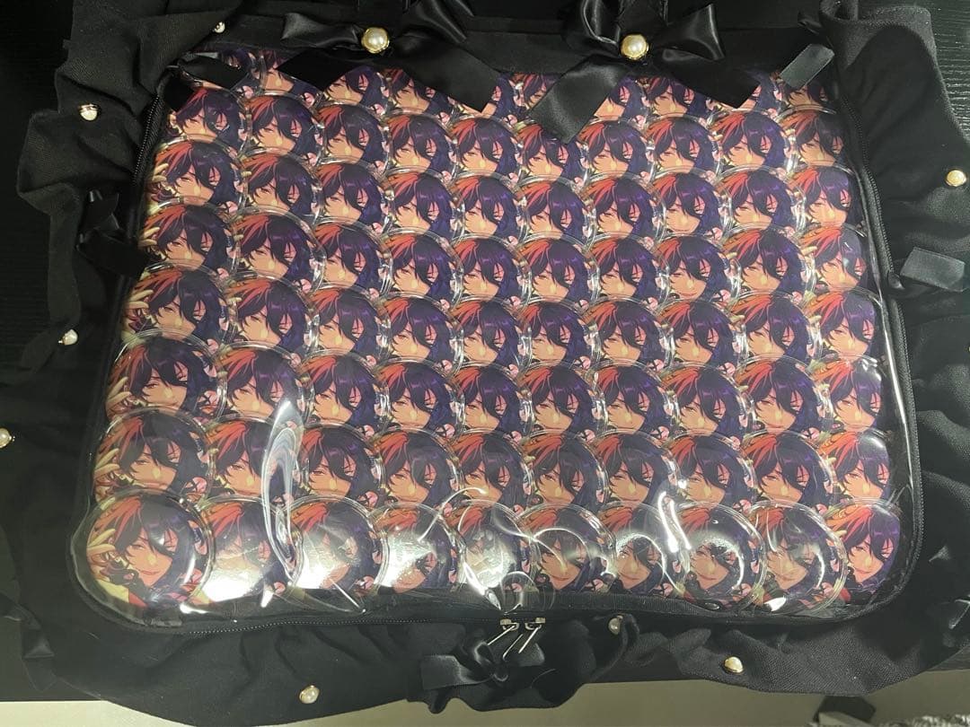 オ*ク様 あんさんぶるスターズ あんスタ 朔間零 イベコレ缶バッジ 痛バッグ A