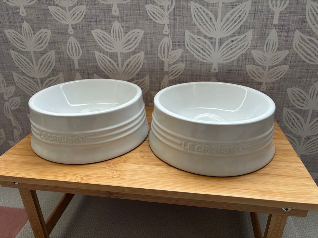 LE CREUSET ホワイト フードボウル(L) 2個セット