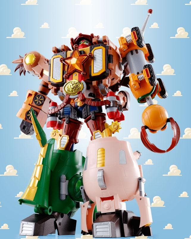 新品未開封｜特典｜超合金 トイ・ストーリー 超合体 ウッディロボ・シェリフスター