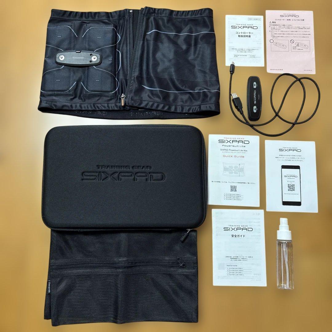 SIXPAD パワースーツライトアブス Lサイズ　コントローラー付き