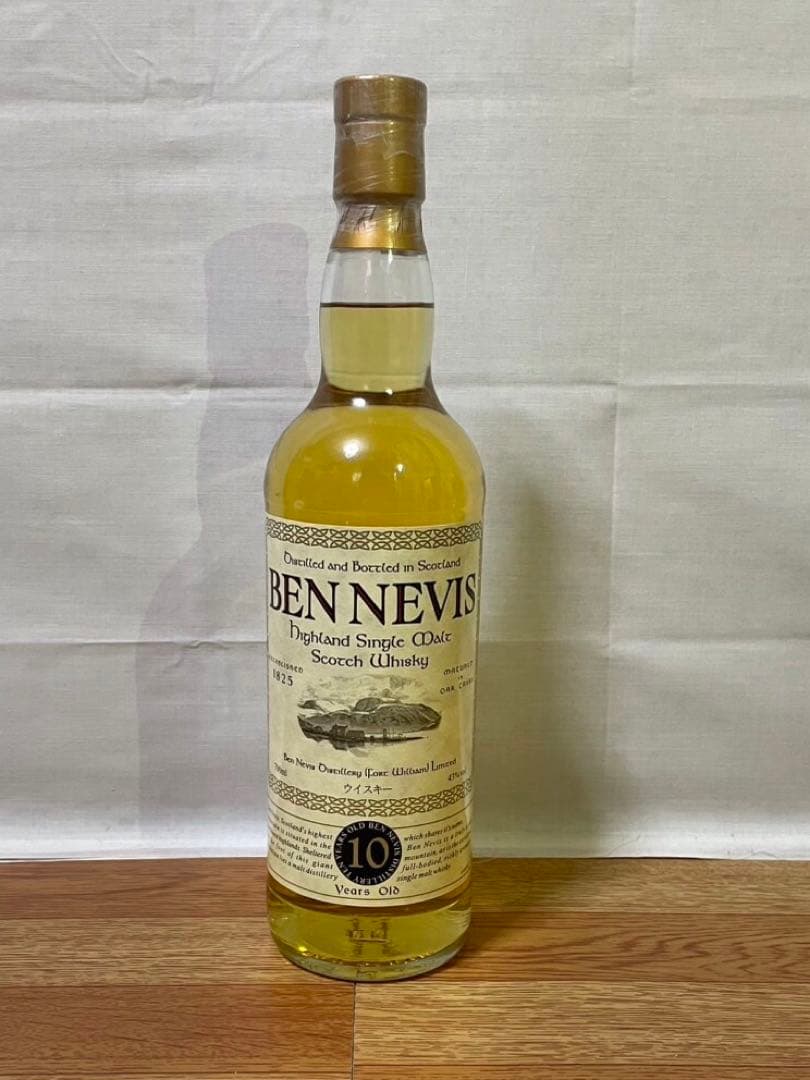 終売品 ベンネヴィス10年 700ml 43%
