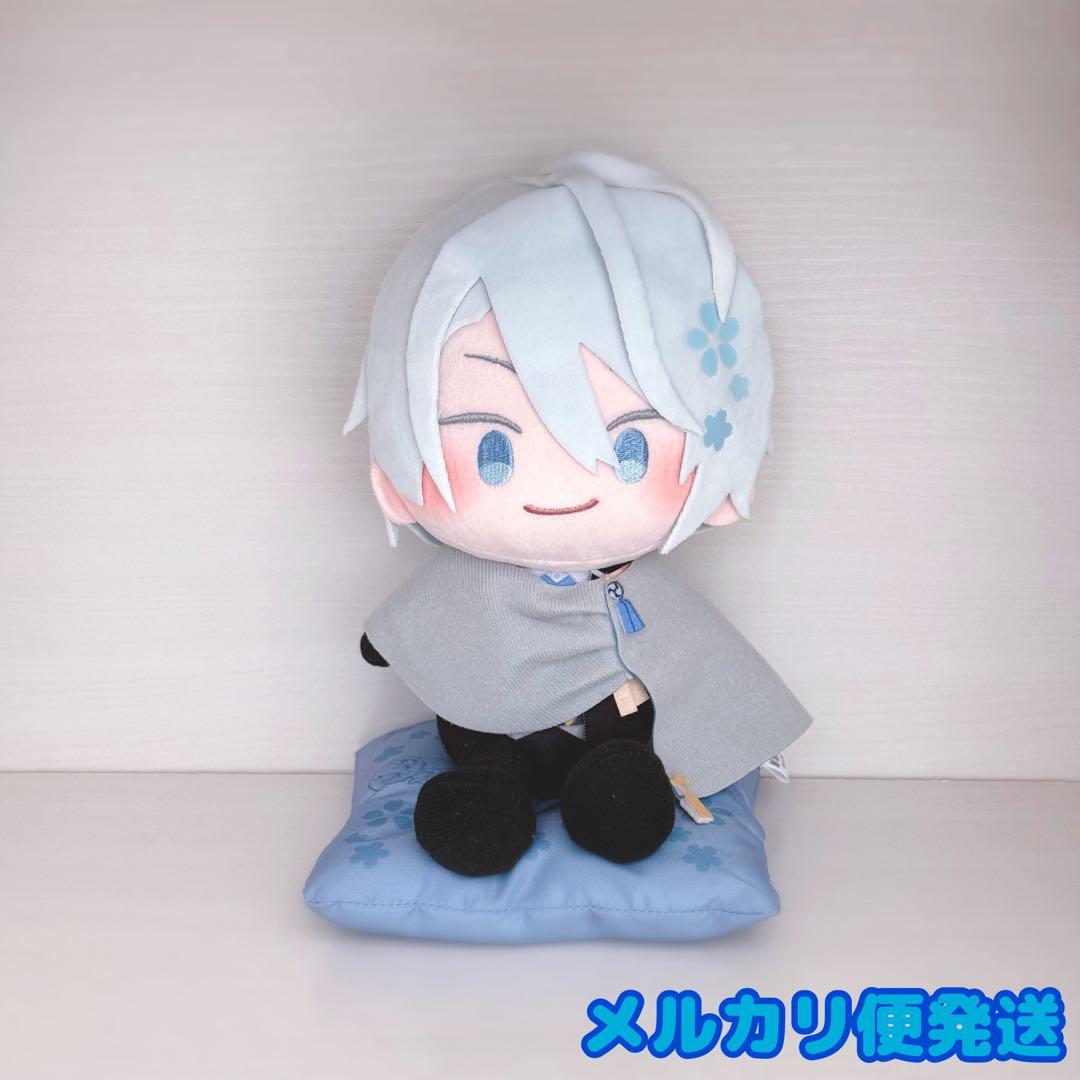 わんぱく！刀剣乱舞 ぬいぐるみ 山姥切長義 座布団風クッション セット