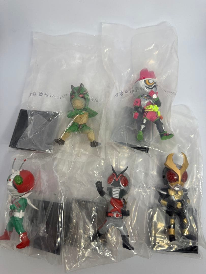 一番くじ 仮面ライダー 50th デフォルメクス 仮面ライダー V3など