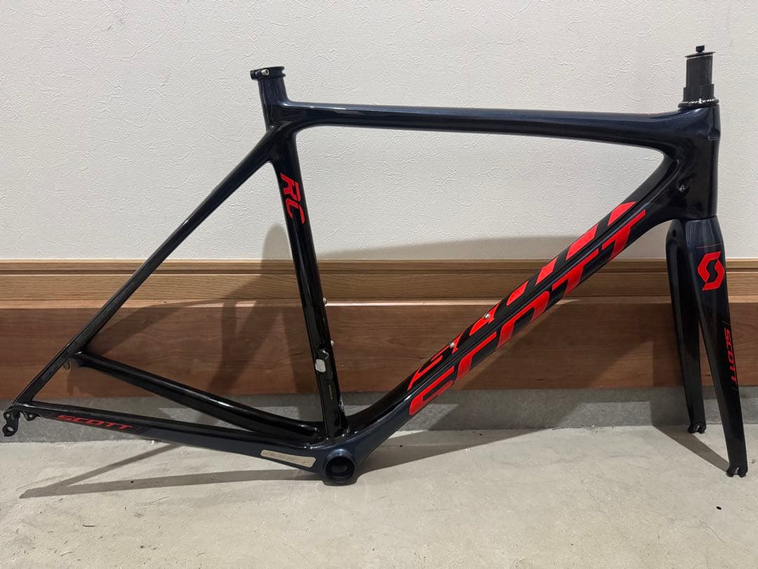 美品　SCOTT ADDICT RC10 2018年 フレームセット
