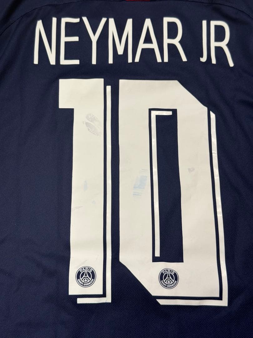 【美品/国内正規】PSG 19/20 ホーム ネイマールJR #10CLパッチ付