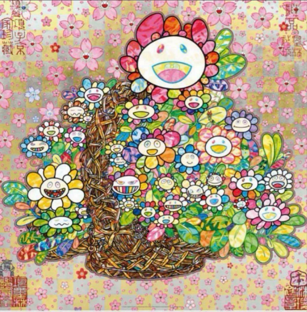 宋 李嵩 「花籃」 へのオマージュ